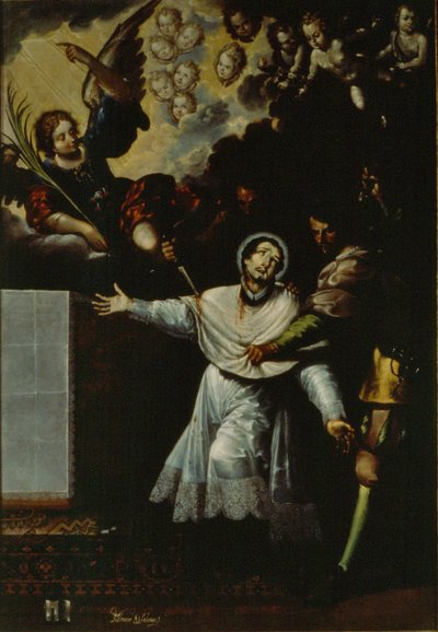 Il martirio di San Pietro Arbués da Baltasar de Echave y Rioja
